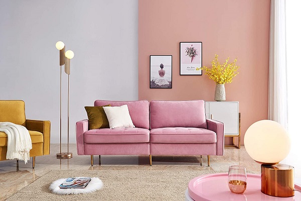 Có nên sử dụng những chiếc ghế sofa được bọc bằng vải nhung không?